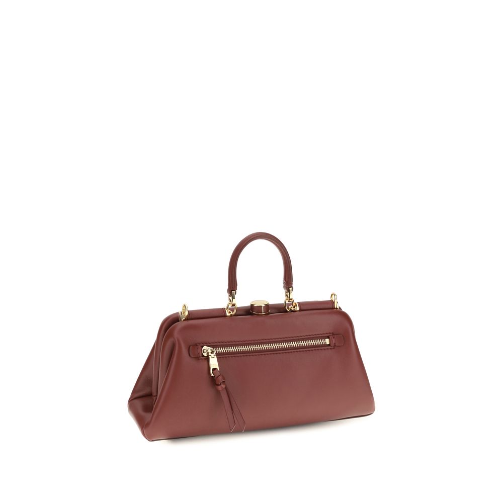 Dolce & Gabbana Medium Grandma Handbag In Plongé Nappa Leather