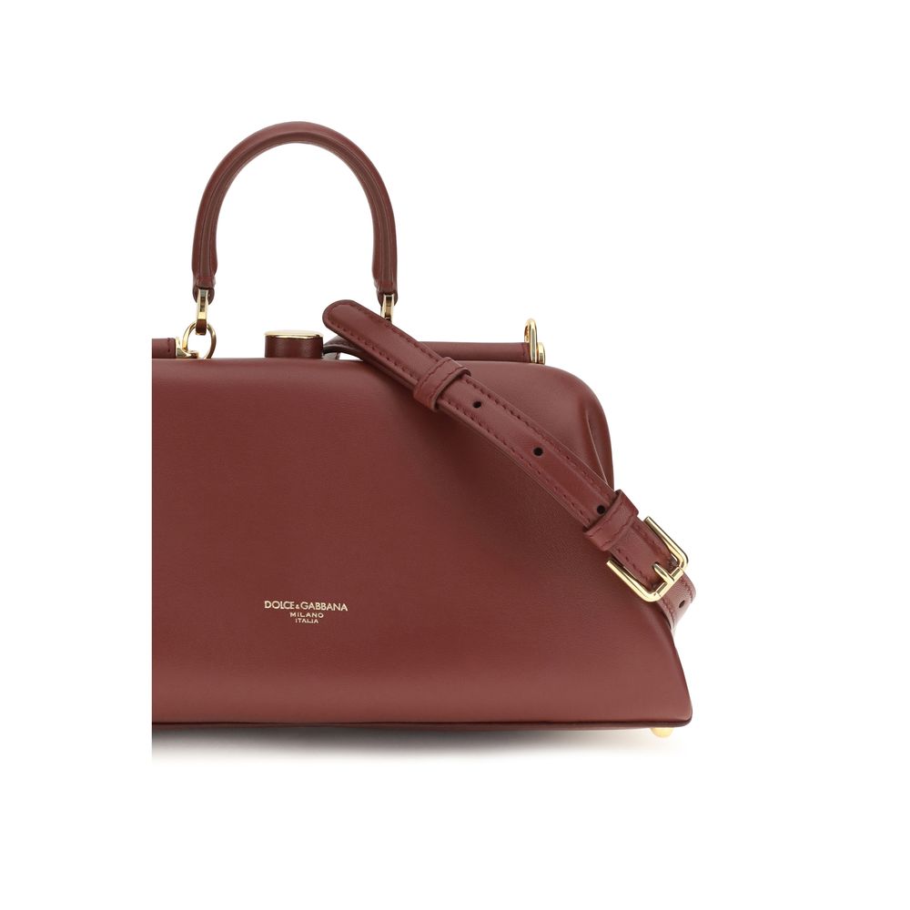 Dolce & Gabbana Medium Grandma Handbag In Plongé Nappa Leather