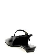Prada Black Calfskin Ballet Flats