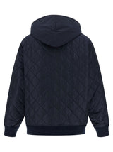 Prada Blue Recycled Polyamide Bomber