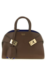 Ferragamo Brown Calfskin Handbag