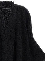 Dolce & Gabbana Black Virgin Wool Cardigan