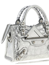 Balenciaga Women's Le City Bag Mini in Silver