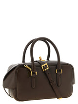 Balenciaga Women's Le 7 Bowling Bag Small in Muscade