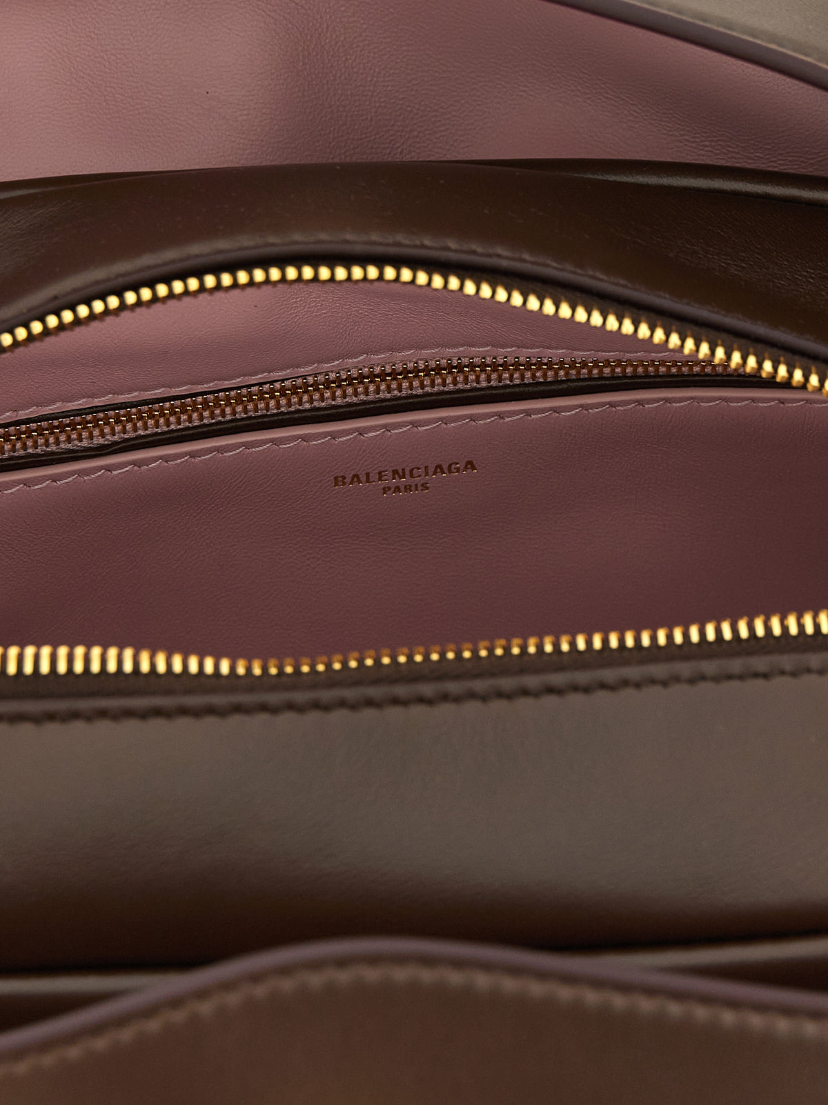 Balenciaga Women's Le 7 Bowling Bag Small in Muscade