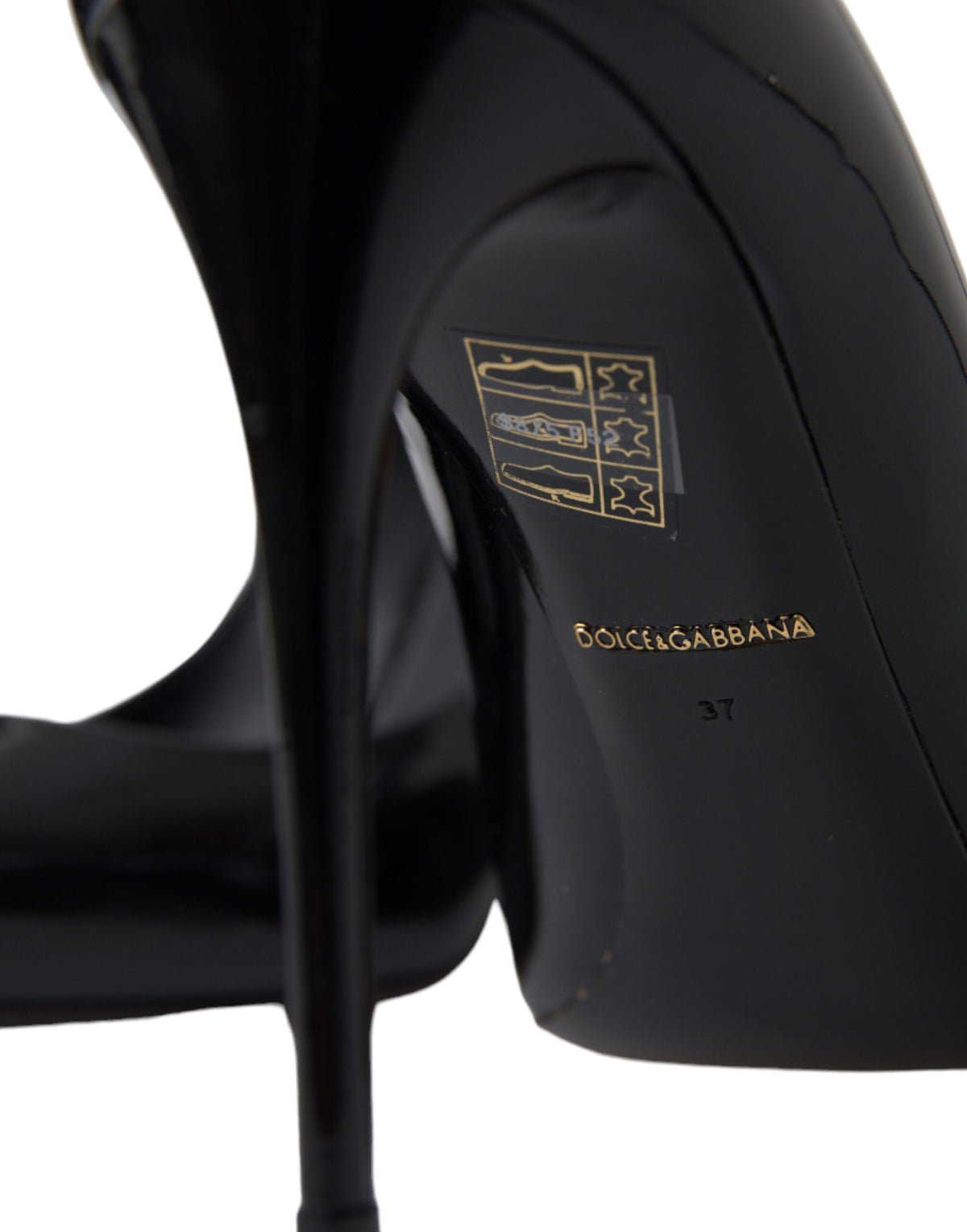 Dolce & Gabbana Black Patent Leather Pumps