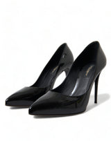 Dolce & Gabbana Black Patent Leather Pumps