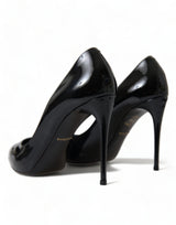 Dolce & Gabbana Black Patent Leather Pumps