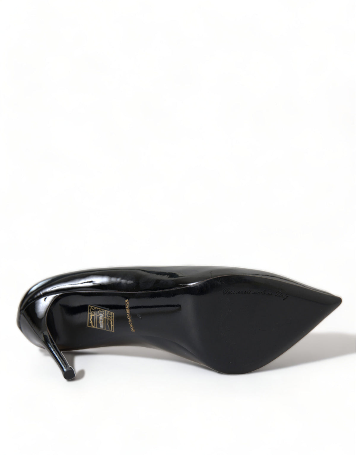 Dolce & Gabbana Black Patent Leather Pumps