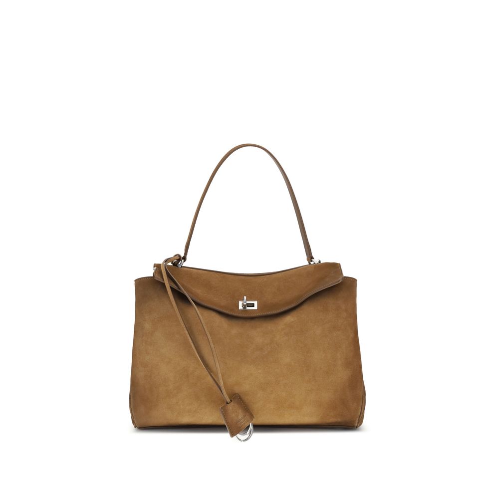 Balenciaga Rodeo Handbag Medium in Camel